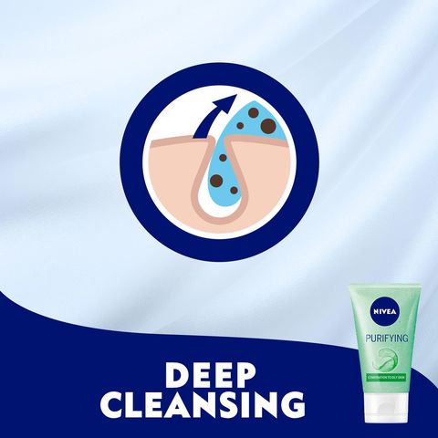 Nivea Ocean Algae Purifying Face Wash 150ml
