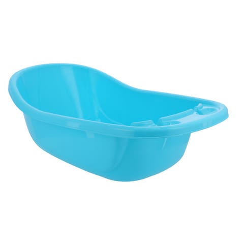 اشتري Royalford Baby Bath Tub, Good Quality Plastic Material, Rf10446, Ergonomic And Spacious, Soft Curved, Durable, Lightweight في الامارات