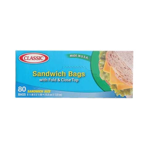 Classic Sandwich Bags 80 Bags