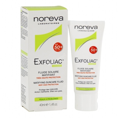 NOREVA - Exfoliac Matifying Suncare Fluid, 40 ml