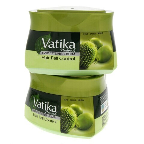 Buy Vatika 2-Piece Hair Styling Cream Hair Fall Control 2 X 140ml Online -  Shop Beauty & Personal Care on Carrefour Saudi Arabia