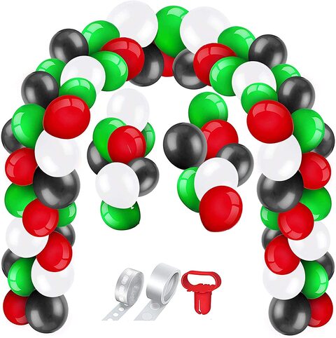 Buy Party Time 103pcs UAE National Day Balloon Arch Set , National Day