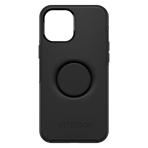 Buy Otterbox Otter Pop Symmetry Apple Iphone 12 Pro Max Case Drop Protection Cover W Popsocket Phone Holder Slim Protective Selfie Case Wireless Charging Compatible Black Online Shop Smartphones Tablets