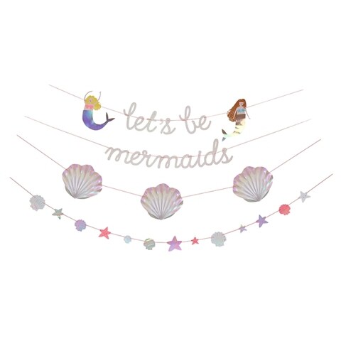 Let&#39;s Be Mermaids Garland