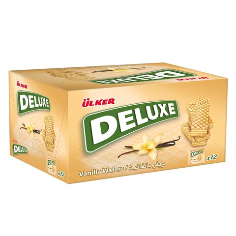 Buy Ulker Wafer Vanilla Flavor 40g 12 in Saudi Arabia