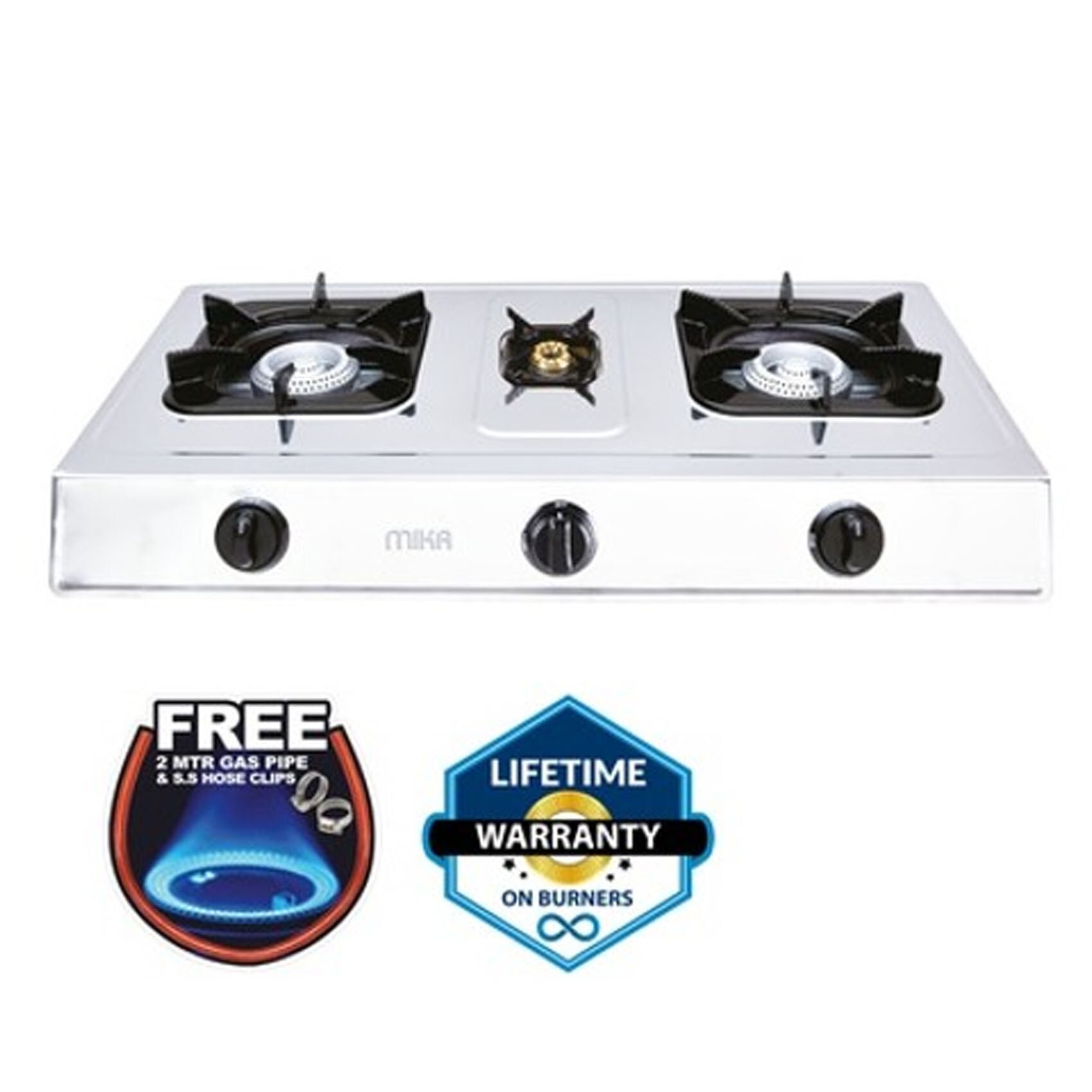 Ramtons Table Top Cooker - 2 Gas Burner RG/518, FREE Delivery