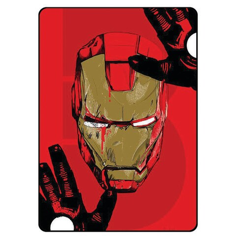 Theodor Protective Flip Case Cover For Apple iPad 6th Gen 9.7 inches Iron Man Hands