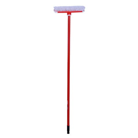 Arix Tonkita Pratico Push Broom With Stick White