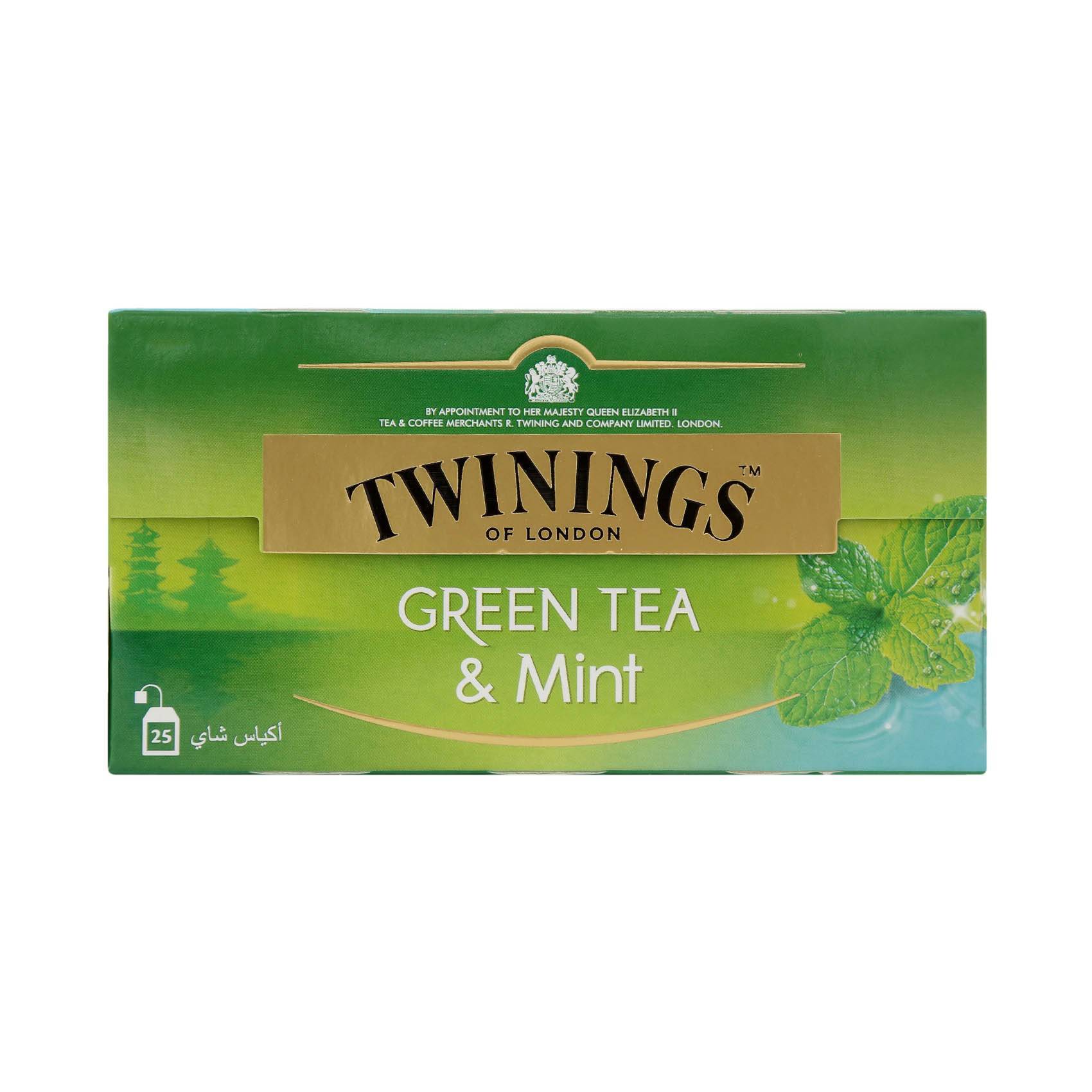 Buy Twinings Green Tea With Mint 1.5g×25pcs