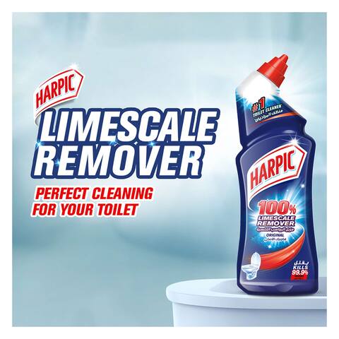 Harpic Original Toilet Cleaner 100% Limescale Remover, 500ml