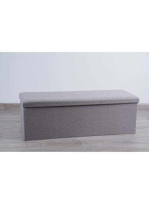 Grey deals storage bench