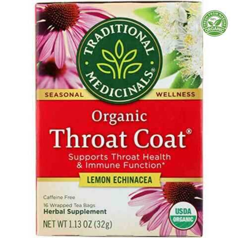 Traditional Medicinals Organic Lemon Echinacea Tea 32g