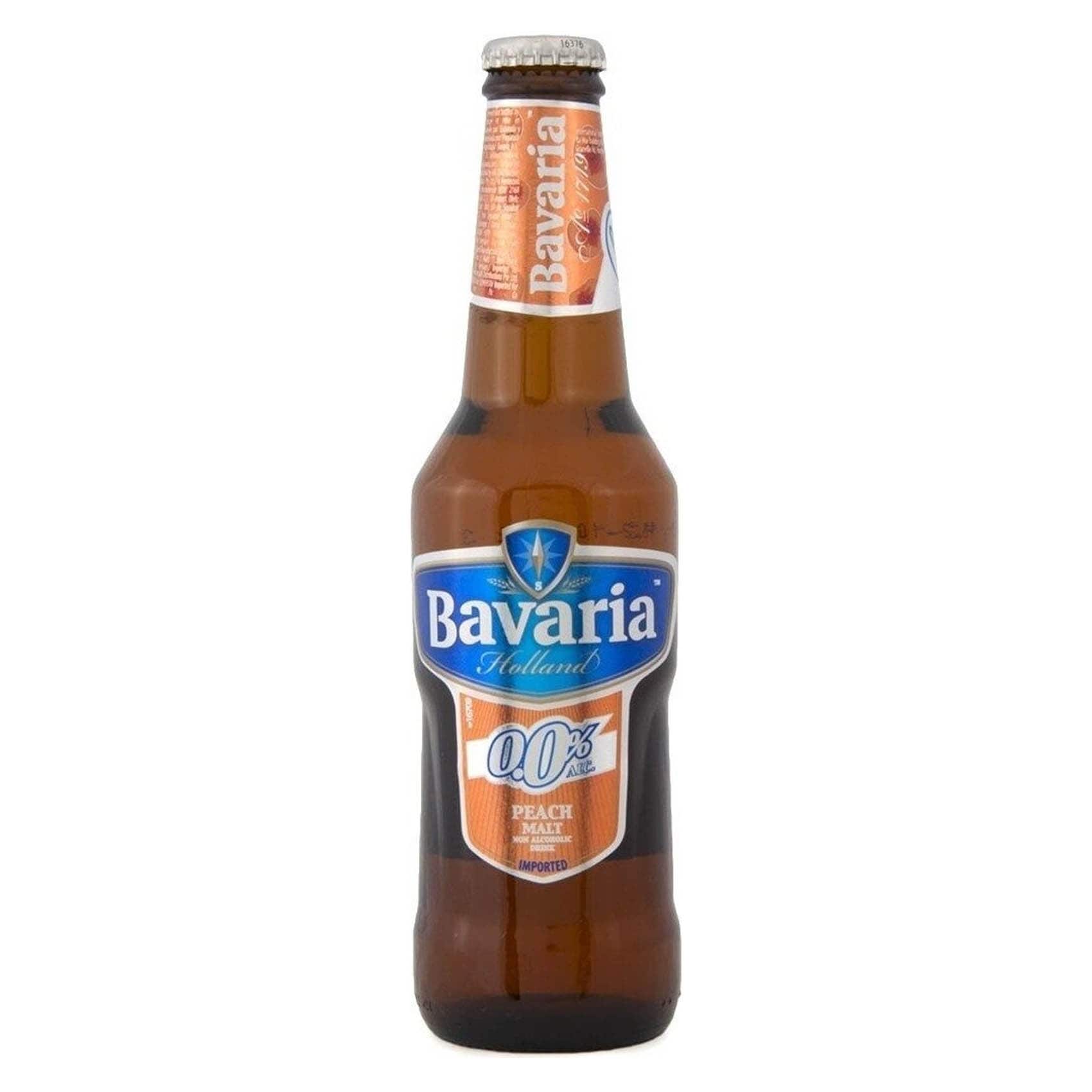 Buy Bavaria Holland Peach Flavour Non-Alcoholic Malt Drink 330ml Online ...