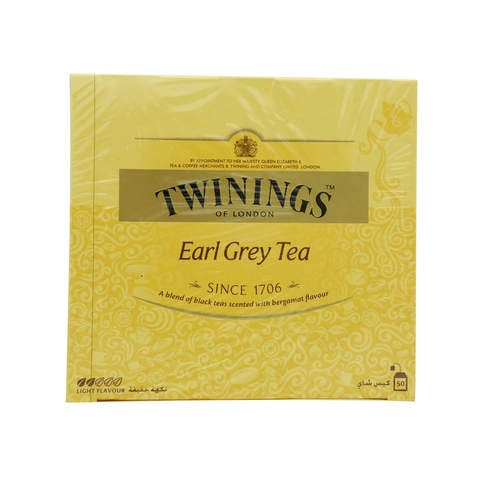 Twinings earl grey tea 50 bags &times; 2 g