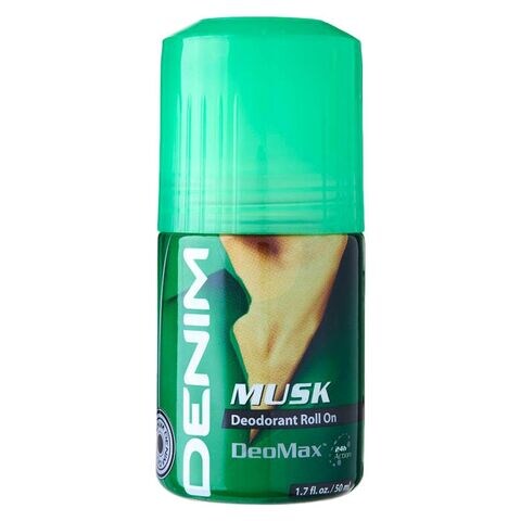 Denim Musk Deodorant Roll-On Clear 50ml