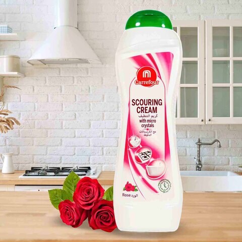 Carrefour Scouring Cream Rose 750ml