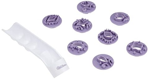 Generic Decorative Fondant Punch - 8 Pieces