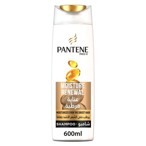 Pantene Pro-V Shampoo, Moisture Renewal - 600 ml