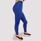 Kidwala Striped Capri Leggings - High Waisted Workout Gym Yoga Scrunch Butt Pants for Women (Large, Blue)