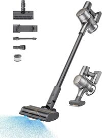 Dreame R20 Cordless Vacuum Cleaner With Dual Brush Head, Smart Stick Handheld Powerful Rechargeable Vacuum, 90 Mins Max Runtime, Perfect For Hard Floor Carpet Pet Hair - 2 Year Warranty
