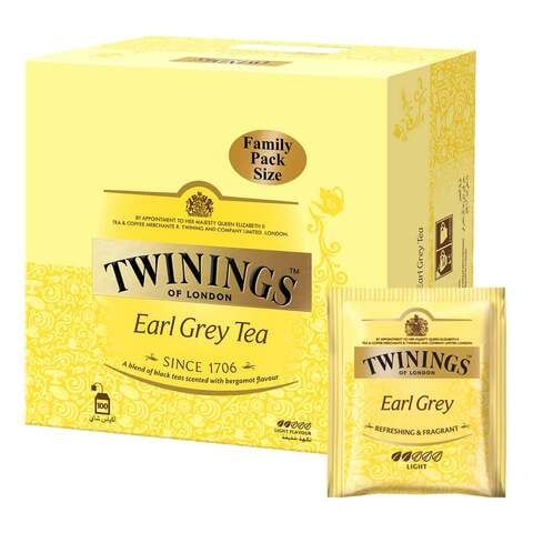 Twinings Earl Grey Loose 100 Tea Bags