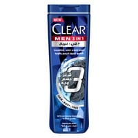 Clear Men Complete 3-In-1 Hair Body And Facewash With Activated Charcoal 400ml