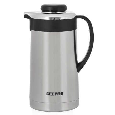 Buy Geepas 1L Vacuum Flask - Heat Insulated Thermos For Keeping