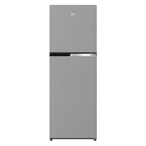 Beko Refrigerator 250Ltr Gross 155x54 Cm Harvest Fresh Neo Frost Dual Cooling ProSmart Inverter Compressor Brushed Silver RDNT300XS