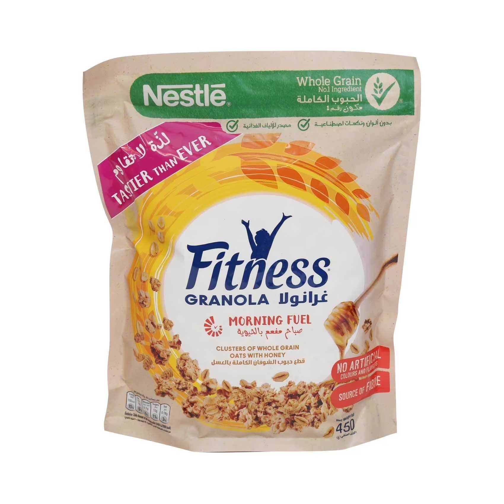 Buy Nestle Fitness Granola Honey Breakfast Cereal 450gm Online