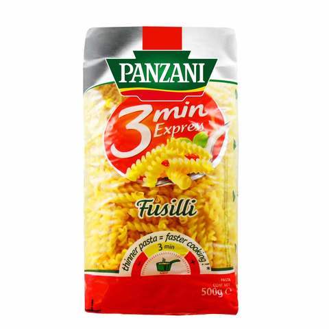 Panzani 3 Min Express Fusilli Pasta 500g