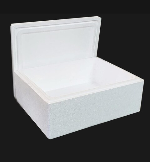 Ice in a store box