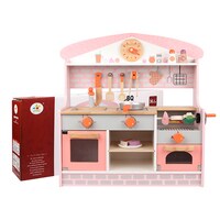 Children&#39;s Fun Simulation Kitchen Play Home Learning To Cook Kitchen Utensils Boys And Girls Baby Wooden Toys