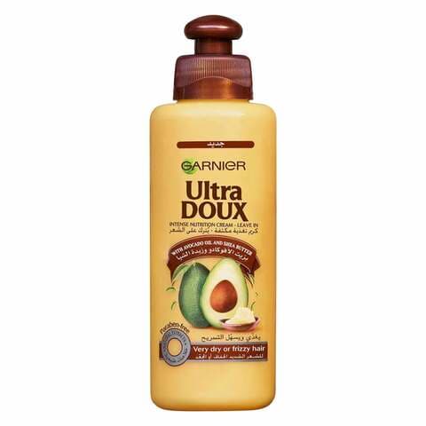 Buy Garnier Ultra Doux Avocado Oil And Shea Butter Nutrition Cream 200 ml in Kuwait