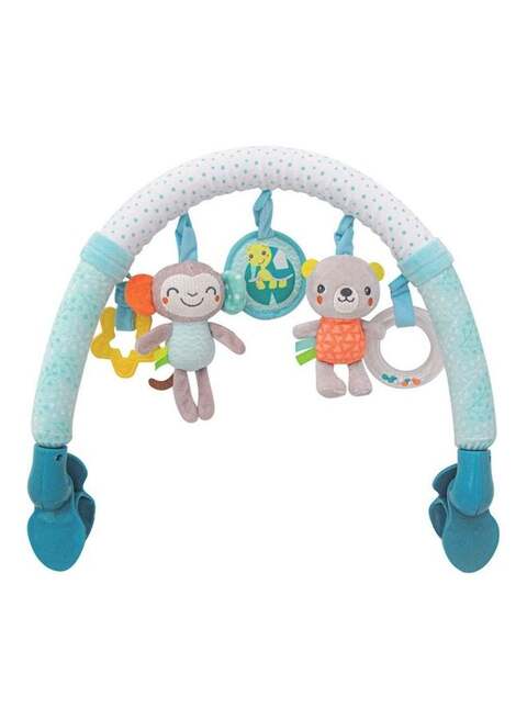 Moon Jungle Friends Activity Toy Bar, Hanging Toy, Play Arch Stroller Crib Pram Activity Bar, Plush Toy 0 +, M &lrm;44 X 9 X 30cm