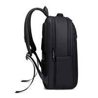 Arctic Hunter 15.6-inch Laptop Backpack Water Resistant Polyester Daypack with Built In USB/Headphone Port Computer Bag for Men Women B00555 Black