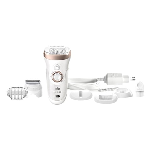 Buy Braun Silk Epil 9 Epilator 9-561 White Online - Shop Beauty & Personal  Care on Carrefour UAE