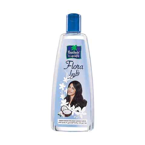 Parachute Flora Jasmine Scented Non-Sticky Coconut Hair Oil Clear 200ml