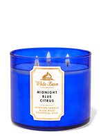 اشتري Bath  Body Works- Midnight Blue Citrus 3-Wick Candle, 411 GM في الامارات