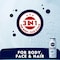 NIVEA MEN 3in1 Shower Gel Body Wash Pure Impact Fresh Scent 500ml