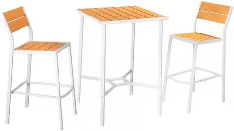 Bar table deals and stools outdoor