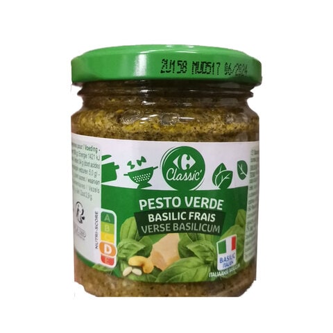 Carrefour Green Pesto Sauce 190g