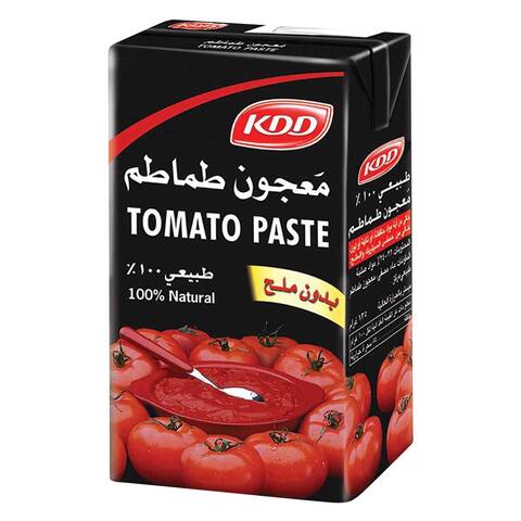 KDD 100% Natural Tomato Paste 135g