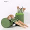 10-Piece Make Up Brush Set Green