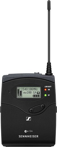 Sennheiser Pro Ew 112P G4 B, Broadcast Quality Camera Mount Wireless Microphone System. Ideal For Reporting, Youtube, Vlogging, Filmmakers, Black