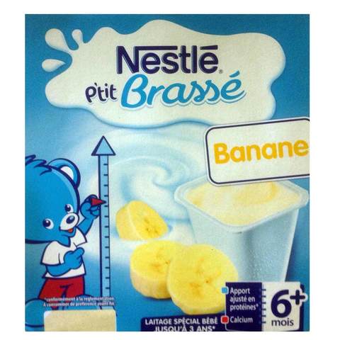 Buy Nestle Banane Ptit Brasse 100g X Pack Of 4 Online Shop Baby Products On Carrefour Uae