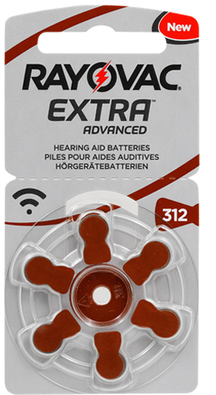 Buy Rayovac Extra Advanced Hearing Aid Batteries Size 312 – 60  Batteries Online - Shop Electronics & Appliances on Carrefour UAE