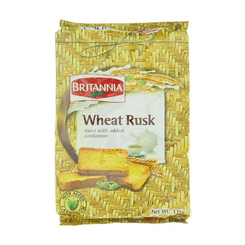 Britannia Wheat Rusk Toast With Added Cardamom 335g