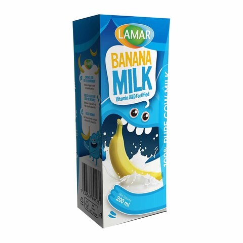 Lamar Banana Milk - 200 ml