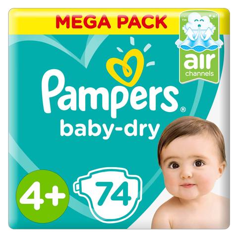 Pampers - Paw Patrol - Baby-Dry Nappies - Size 4 - 74 Nappies - Best Before  it's Gone Ltd