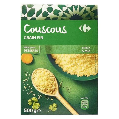 Carrefour Couscous Semoulina Thin 500g